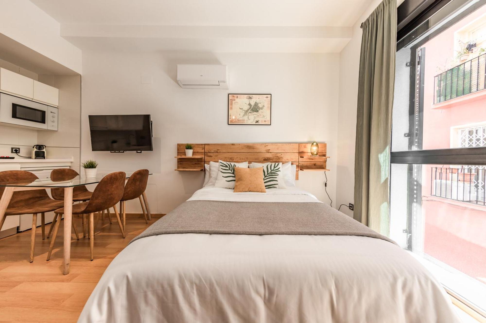 Industrial Studio In The City Center By Rems Málaga Buitenkant foto